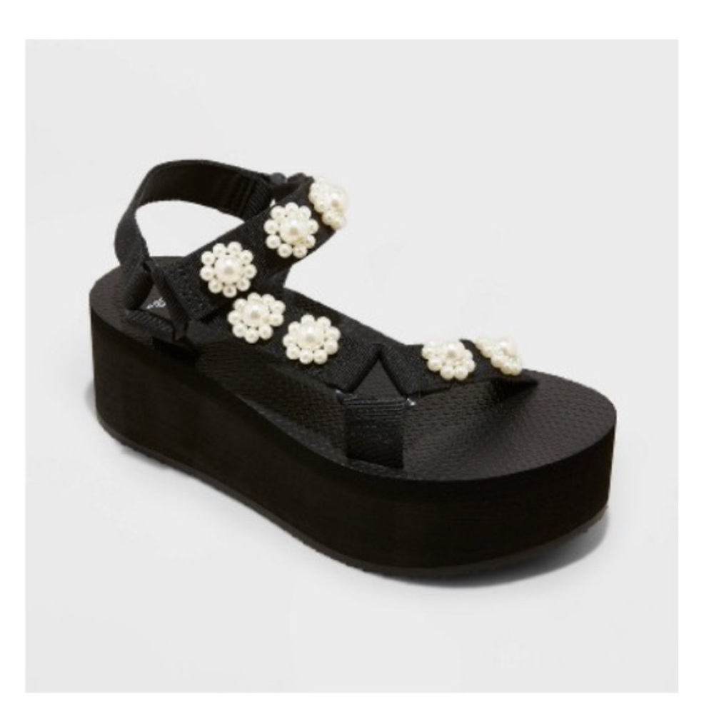 Wild Fable Pearl Platform Sandals